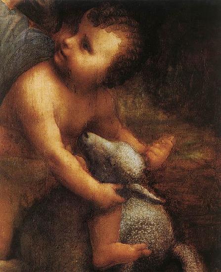 LEONARDO da Vinci The Virgin and Child with St Anne